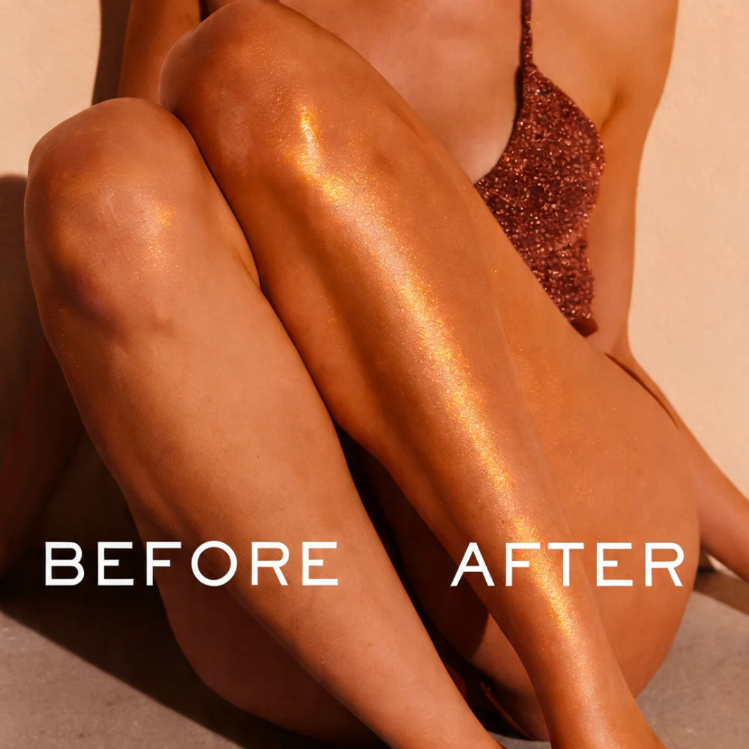 Olio corpo glitter effetto wow!